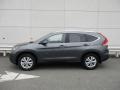 2014 Polished Metal Metallic Honda CR-V EX-L AWD  photo #2