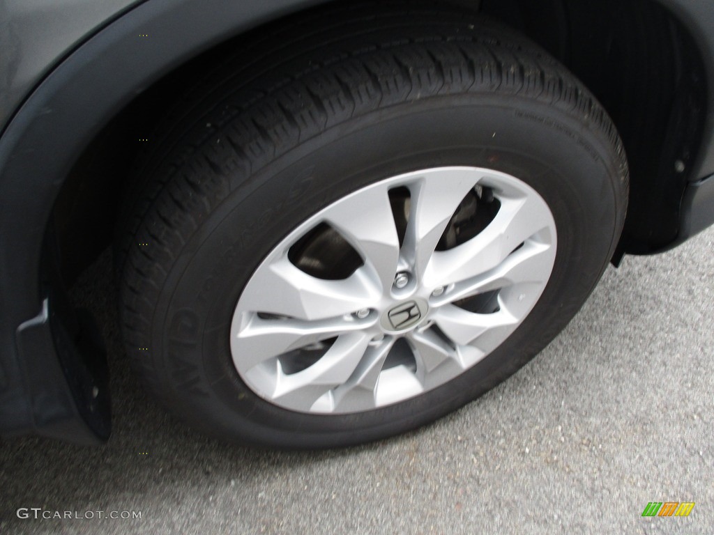2014 CR-V EX-L AWD - Polished Metal Metallic / Gray photo #6