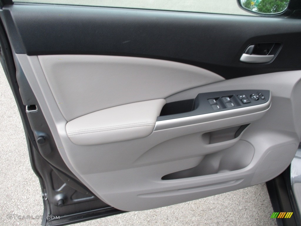 2014 CR-V EX-L AWD - Polished Metal Metallic / Gray photo #10