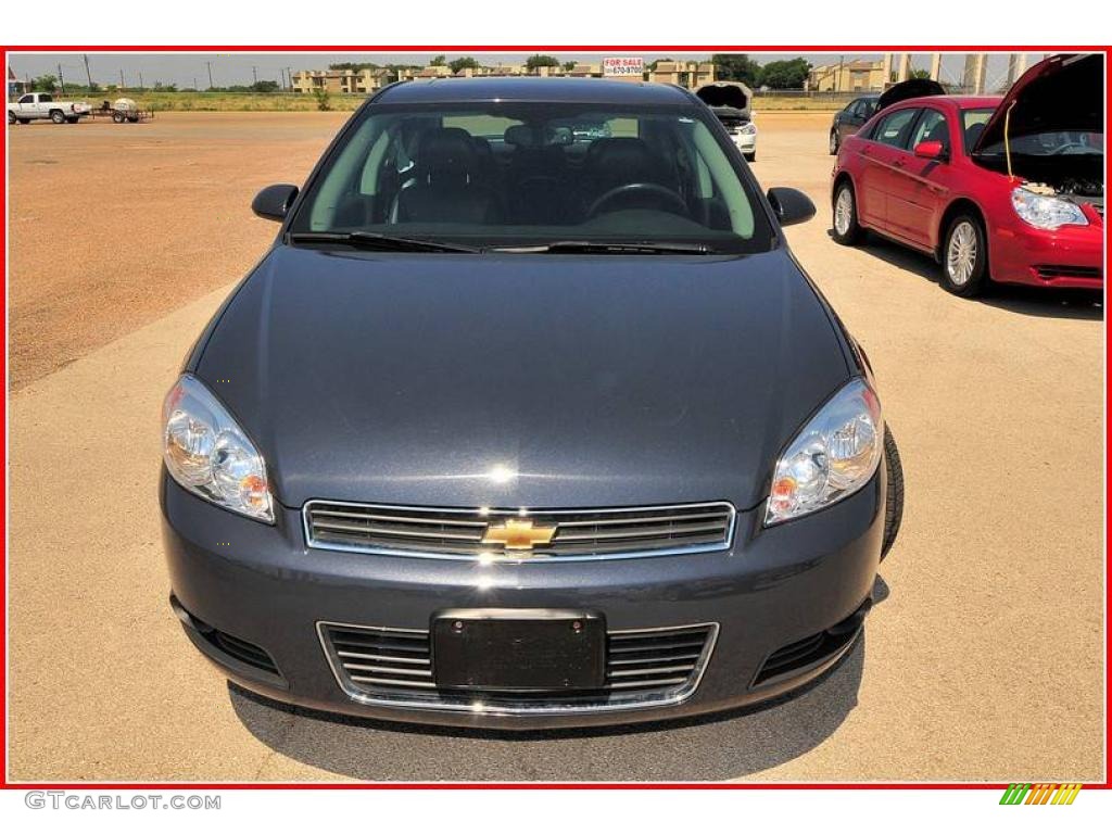 2008 Impala LTZ - Slate Metallic / Ebony Black photo #10