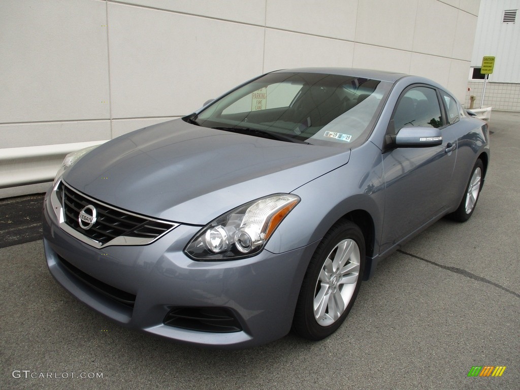 2012 Altima 2.5 S Coupe - Ocean Gray / Charcoal photo #9
