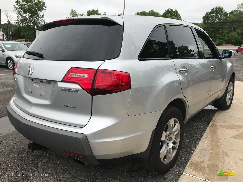 2007 MDX Technology - Nimbus Gray Metallic / Taupe photo #8