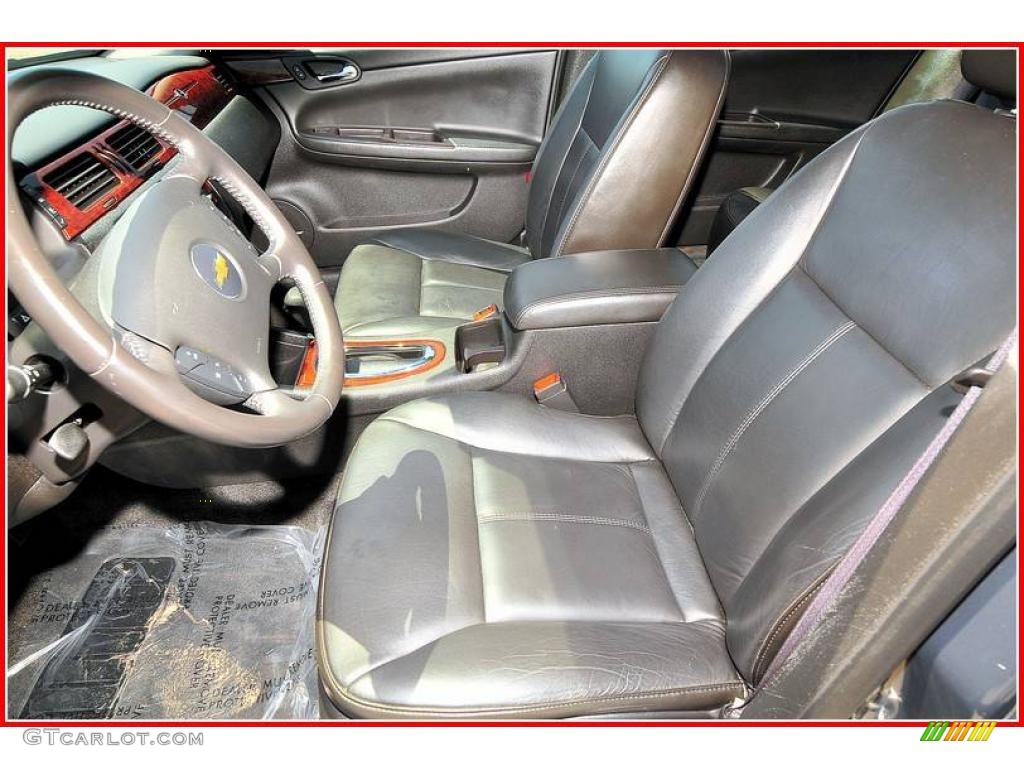 2008 Impala LTZ - Slate Metallic / Ebony Black photo #12