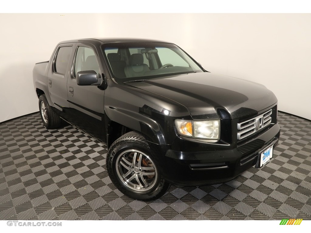 2007 Ridgeline RT - Formal Black / Gray photo #2