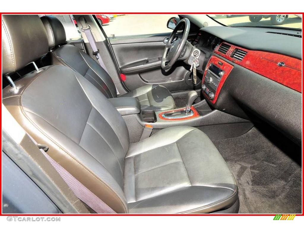 2008 Impala LTZ - Slate Metallic / Ebony Black photo #18