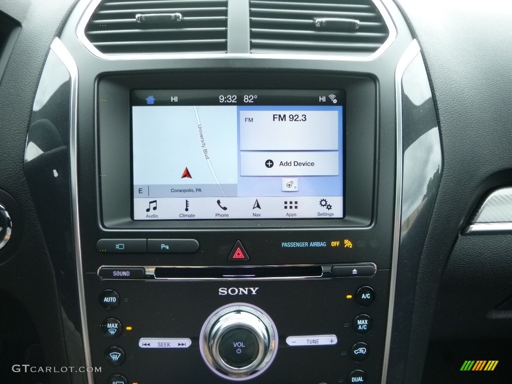2018 Explorer Sport 4WD - Ruby Red / Ebony Black photo #13
