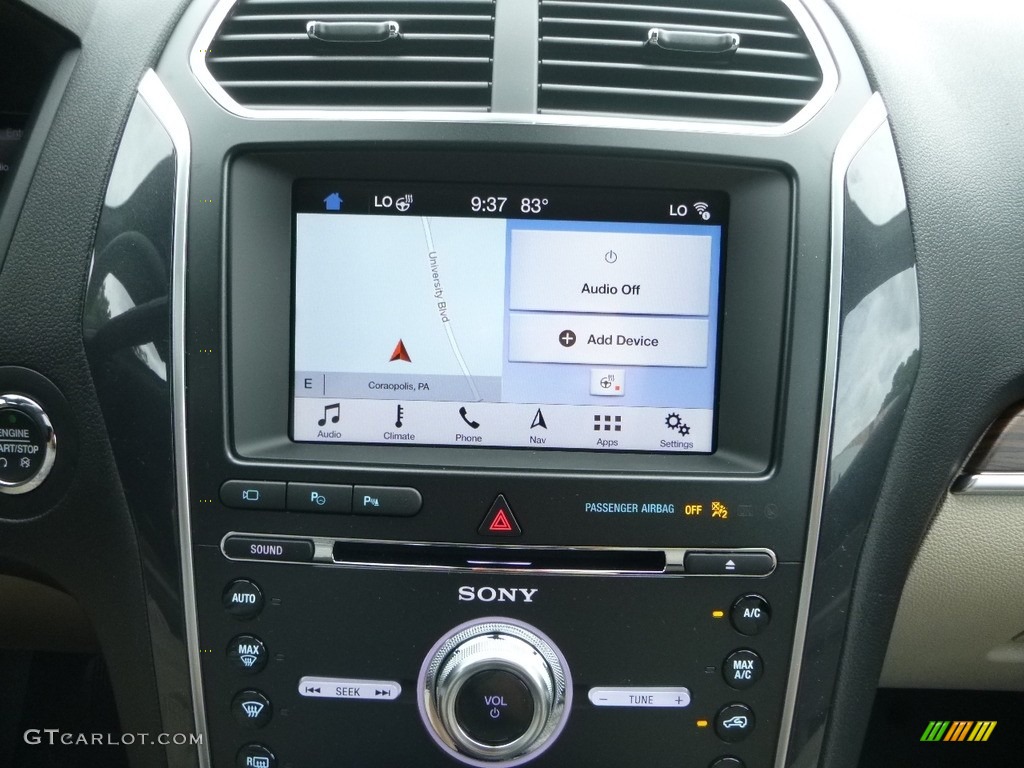 2018 Explorer Limited 4WD - Burgundy Velvet / Medium Stone photo #13