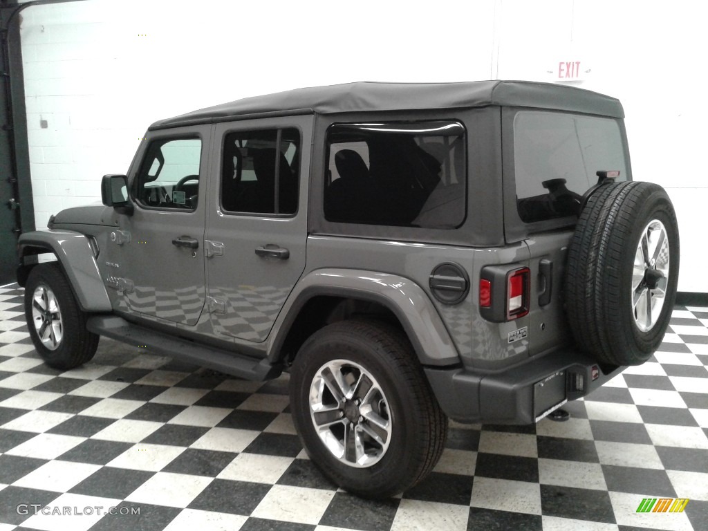 Sting-Gray 2018 Jeep Wrangler Unlimited Sahara 4x4 Exterior Photo #127459649