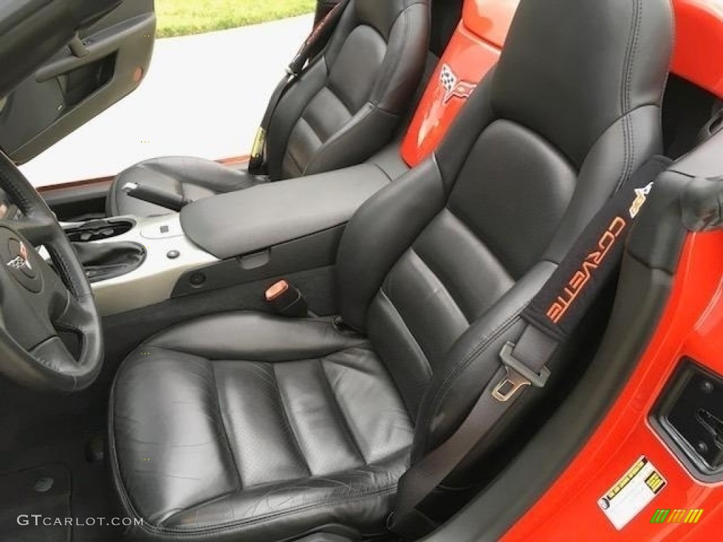 2005 Corvette Convertible - Precision Red / Ebony photo #4