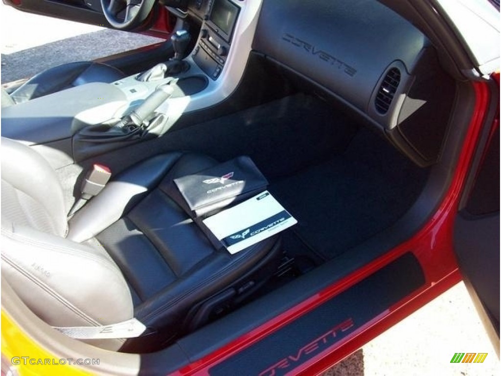 2005 Corvette Convertible - Precision Red / Ebony photo #6