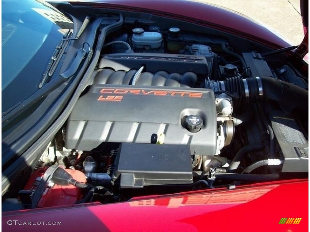 2005 Corvette Convertible - Precision Red / Ebony photo #9