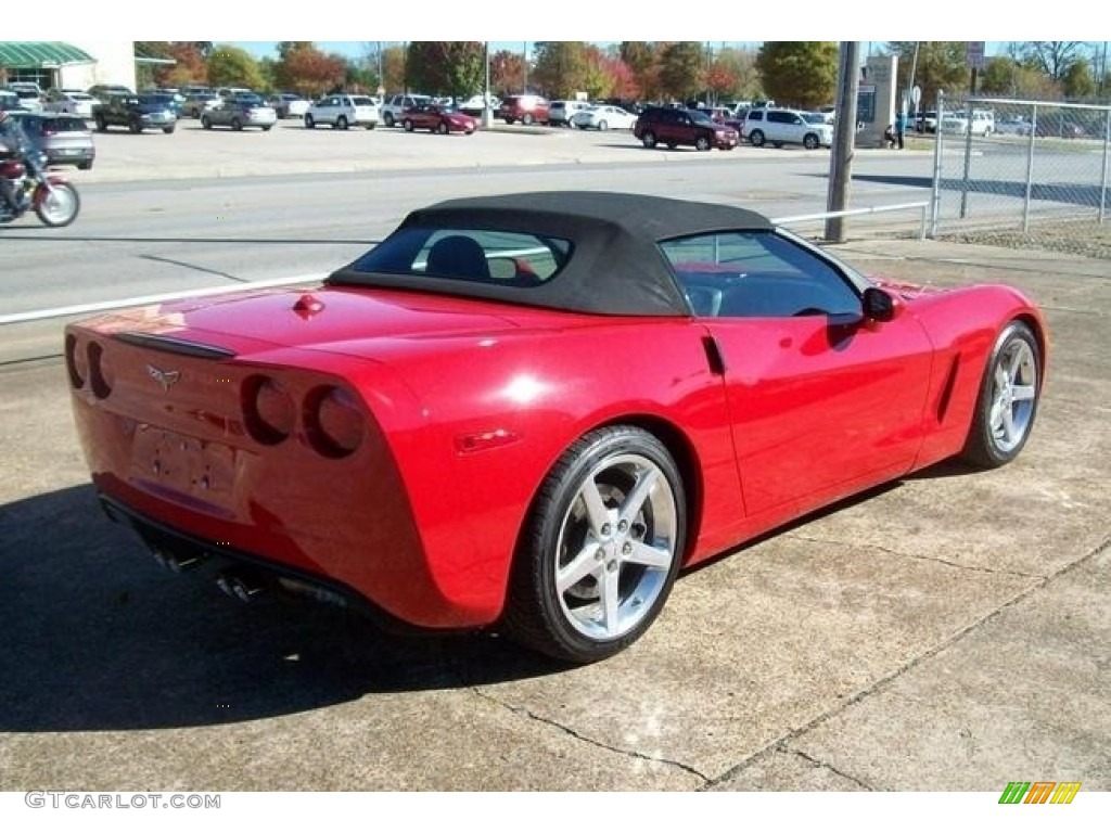 2005 Corvette Convertible - Precision Red / Ebony photo #16