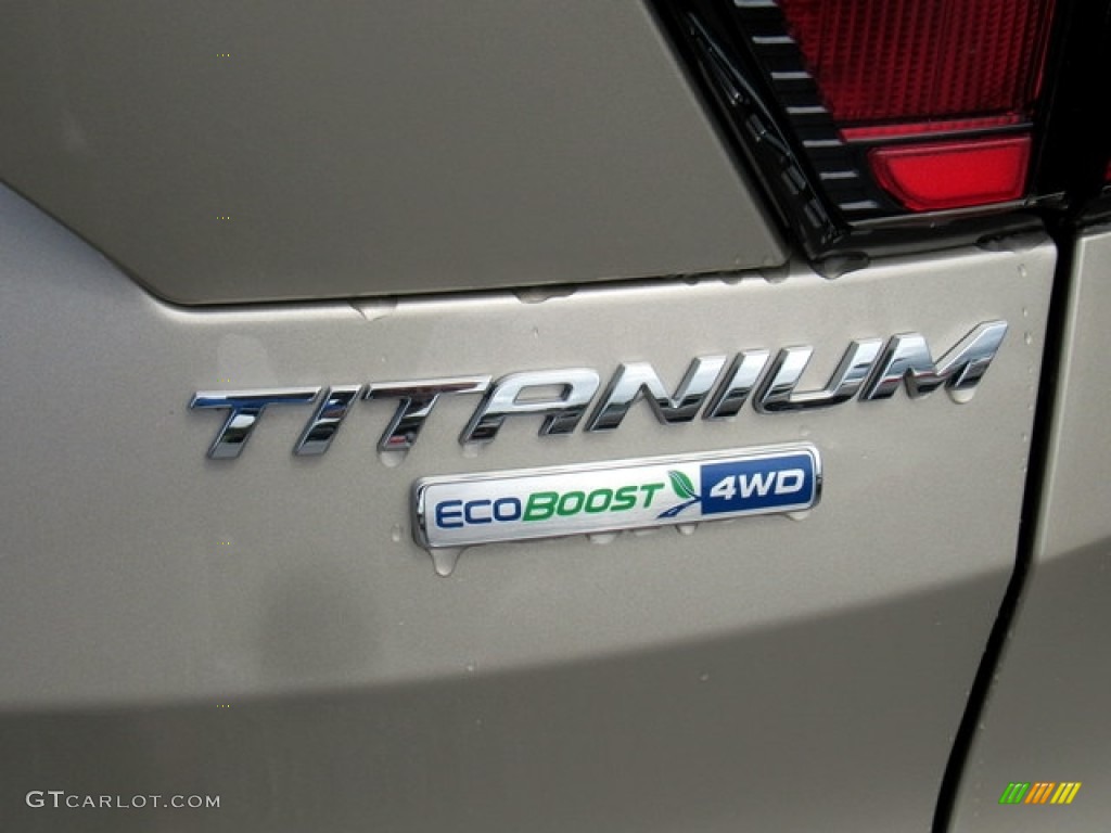 2018 Escape Titanium 4WD - White Gold / Charcoal Black photo #34