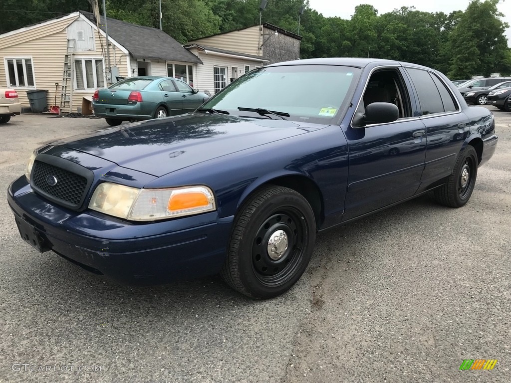 2006 Crown Victoria Police Interceptor - Dark Blue Pearl Metallic / Charcoal Black photo #2