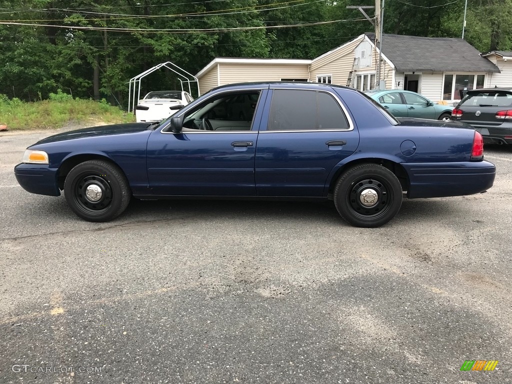 2006 Crown Victoria Police Interceptor - Dark Blue Pearl Metallic / Charcoal Black photo #3