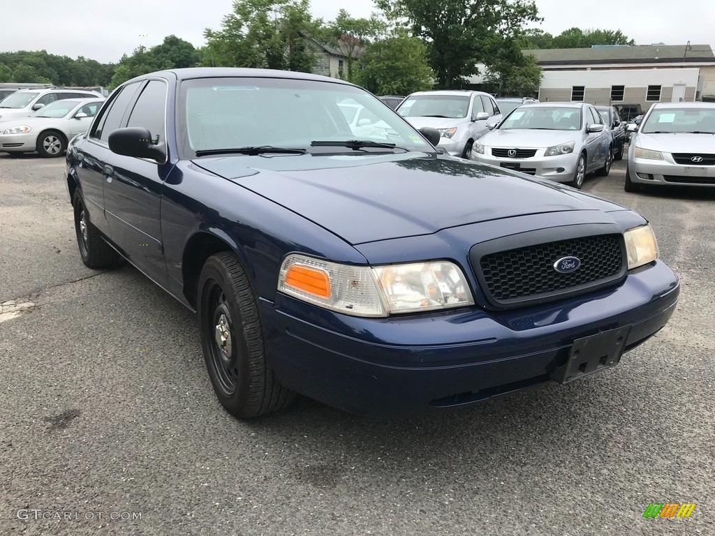 2006 Crown Victoria Police Interceptor - Dark Blue Pearl Metallic / Charcoal Black photo #10