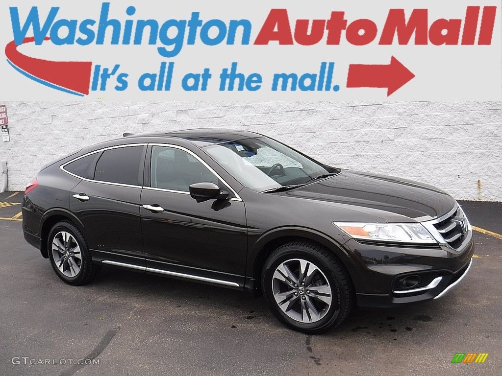 2013 Crosstour EX-L V-6 4WD - Kona Coffee Metallic / Black photo #1