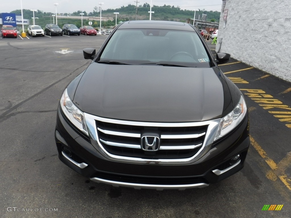 2013 Crosstour EX-L V-6 4WD - Kona Coffee Metallic / Black photo #5