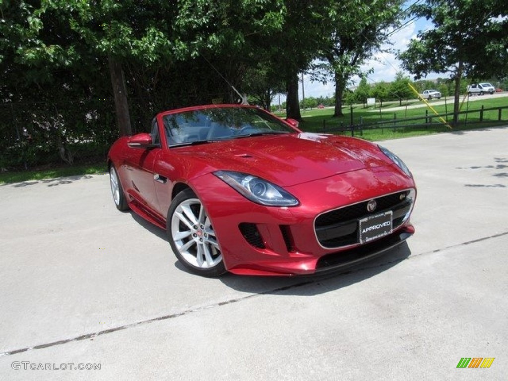 Italian Racing Red Metallic Jaguar F-TYPE