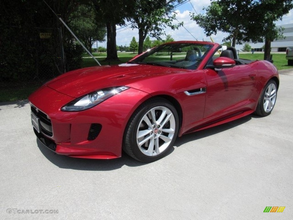 Italian Racing Red Metallic 2016 Jaguar F-TYPE S Convertible Exterior Photo #127466048