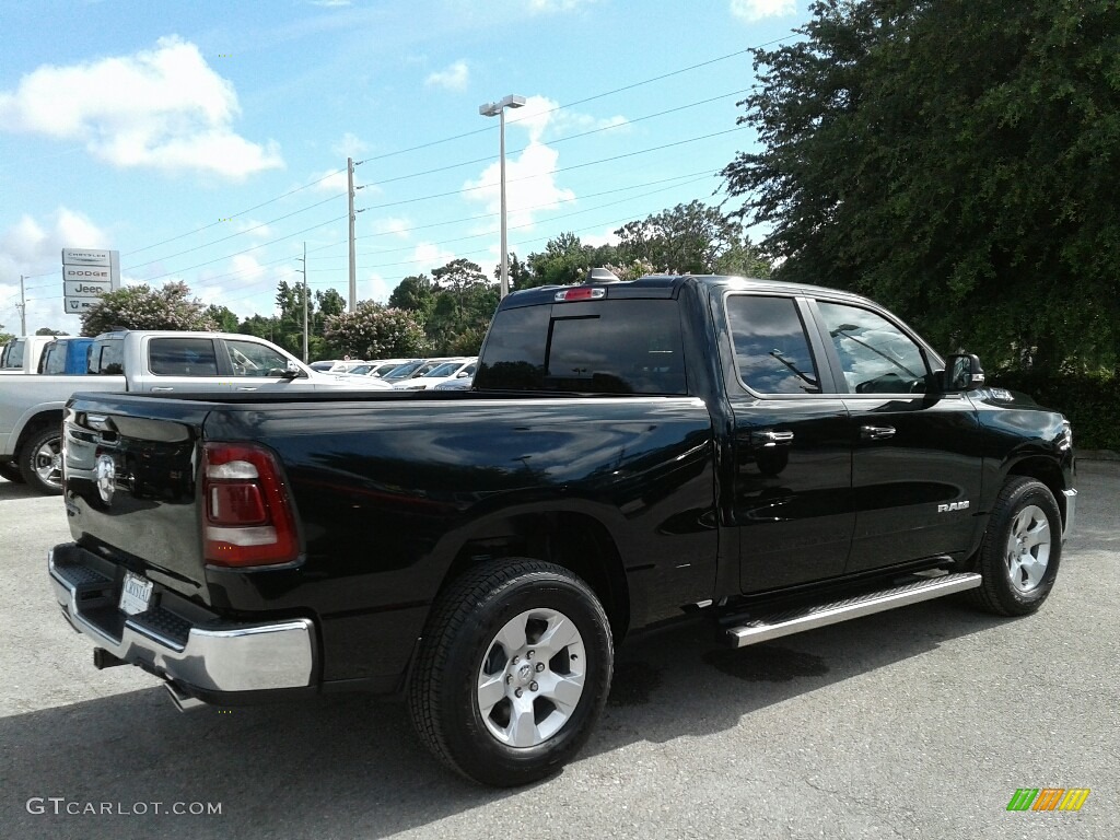 2019 1500 Big Horn Quad Cab - Black Forest Green Pearl / Black/Diesel Gray photo #5