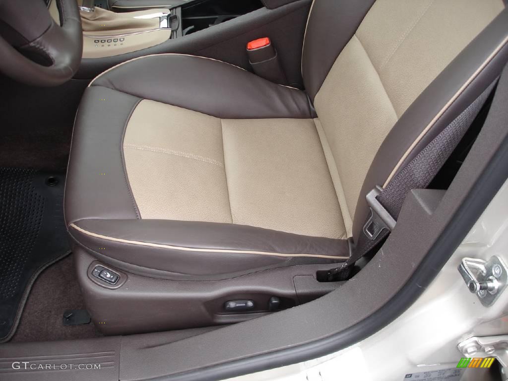 2009 Malibu LTZ Sedan - Gold Mist Metallic / Cocoa/Cashmere photo #8