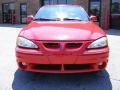 2000 Bright Red Pontiac Grand Am GT Sedan  photo #8