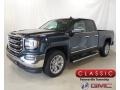 2018 Dark Slate Metallic GMC Sierra 1500 SLT Double Cab 4WD  photo #1