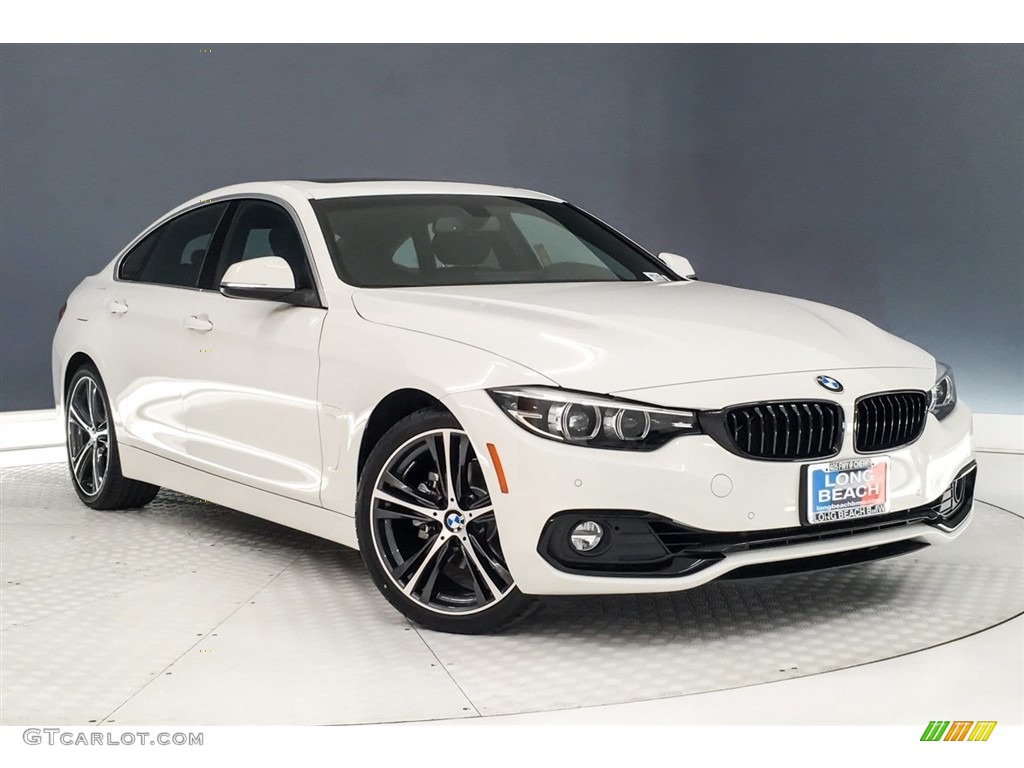 Alpine White 2019 BMW 4 Series 430i Gran Coupe Exterior Photo #127468683