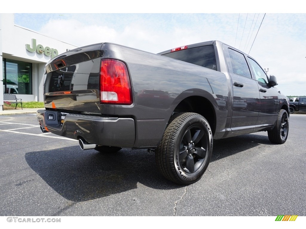 2018 1500 Express Crew Cab - Granite Crystal Metallic / Black/Diesel Gray photo #12