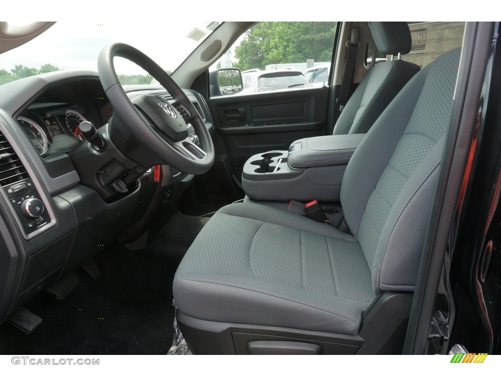 2018 1500 Express Crew Cab - Brilliant Black Crystal Pearl / Black/Diesel Gray photo #4