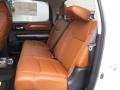 2018 Toyota Tundra 1794 Edition Black/Brown Interior Rear Seat Photo