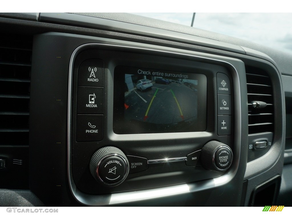 2018 1500 Express Crew Cab - Brilliant Black Crystal Pearl / Black/Diesel Gray photo #9