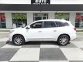 Summit White - Enclave Leather Photo No. 1