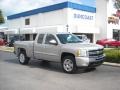 Silver Birch Metallic - Silverado 1500 LT Extended Cab Photo No. 1