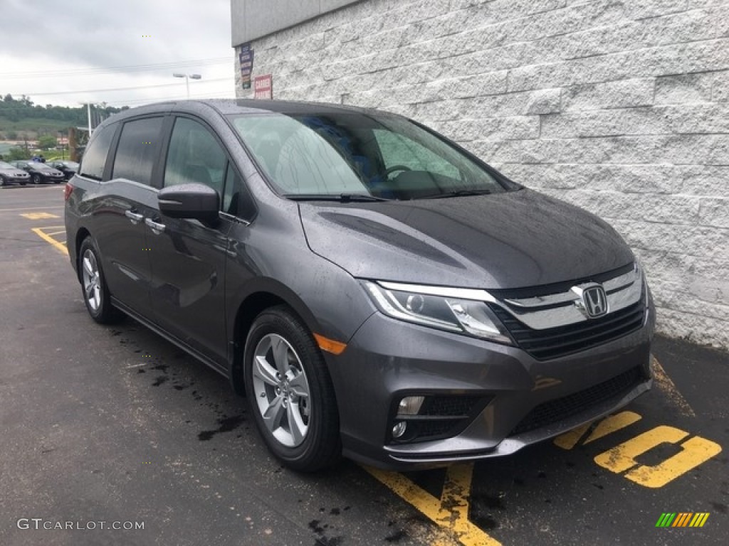 Modern Steel Metallic 2019 Honda Odyssey EX Exterior Photo #127471539