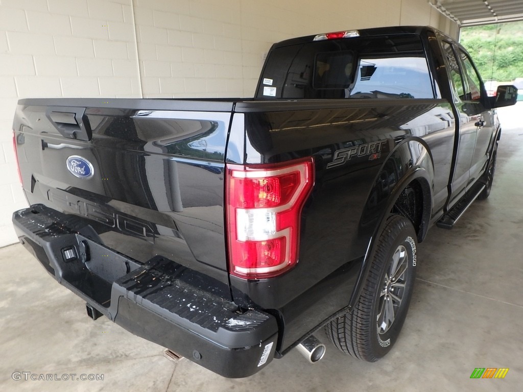 2018 F150 XLT SuperCab 4x4 - Shadow Black / Black photo #2