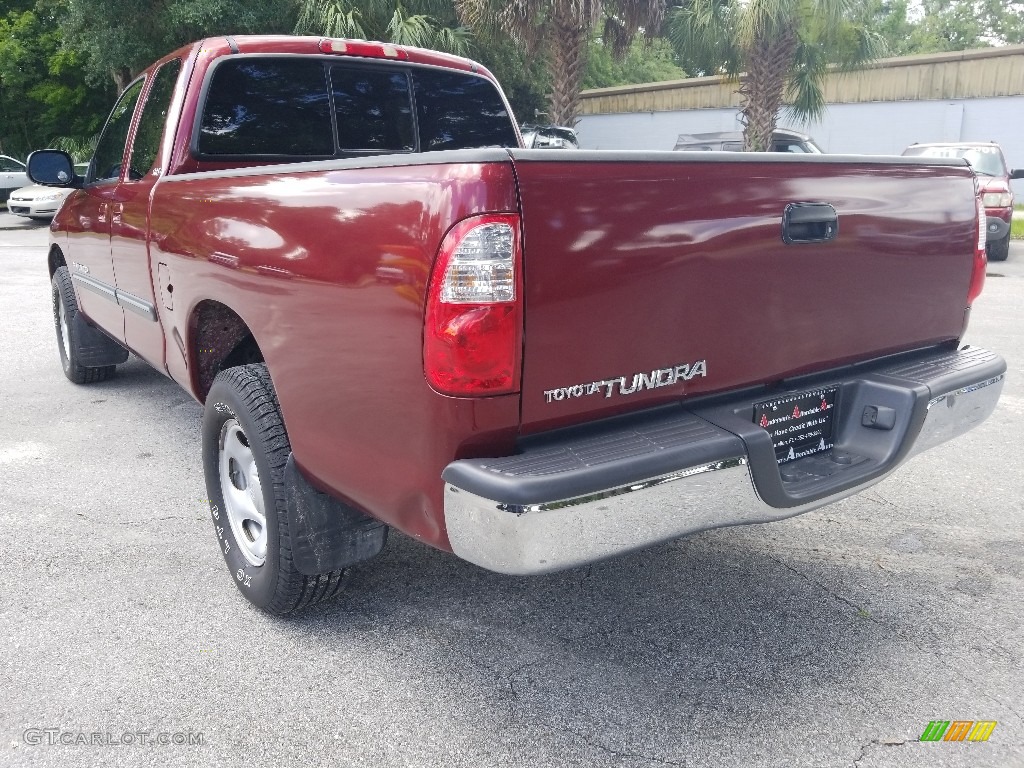 2006 Tundra SR5 Access Cab - Salsa Red Pearl / Dark Gray photo #5