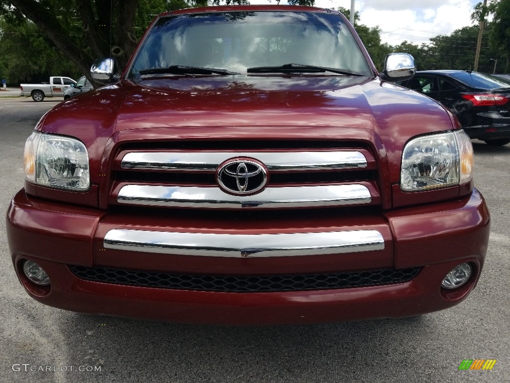 2006 Tundra SR5 Access Cab - Salsa Red Pearl / Dark Gray photo #8