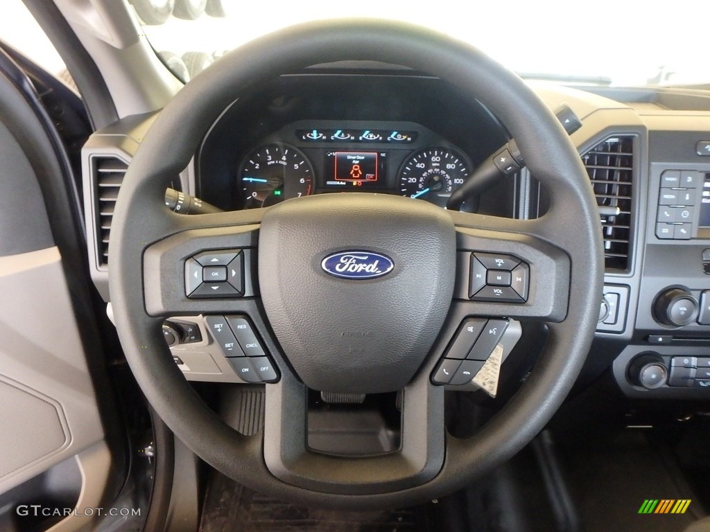 2018 F150 XL SuperCrew 4x4 - Lead Foot / Earth Gray photo #14
