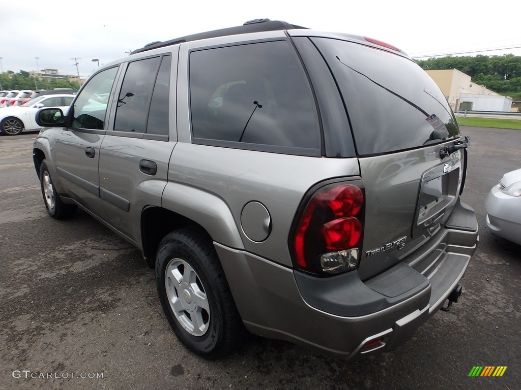 2005 TrailBlazer LS 4x4 - Graystone Metallic / Light Gray photo #2