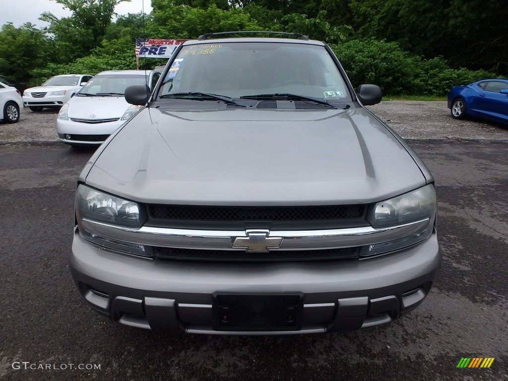 2005 TrailBlazer LS 4x4 - Graystone Metallic / Light Gray photo #6