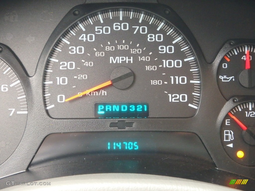 2005 TrailBlazer LS 4x4 - Graystone Metallic / Light Gray photo #15