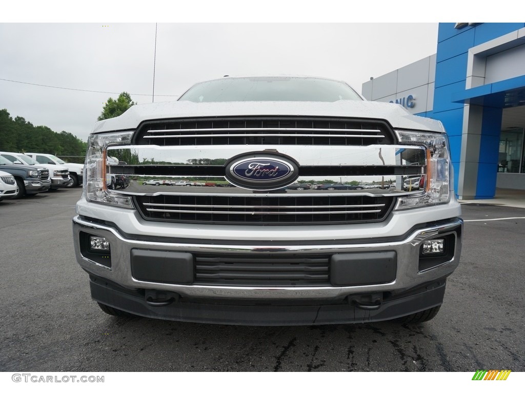2018 F150 Lariat SuperCrew 4x4 - Ingot Silver / Earth Gray photo #2
