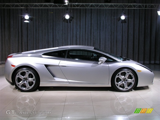 Grigio Altair Metallic 2006 Lamborghini Gallardo Coupe Exterior Photo #127478
