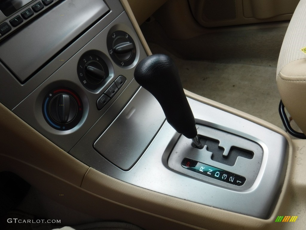 2008 Forester 2.5 X - Aspen White / Desert Beige photo #14