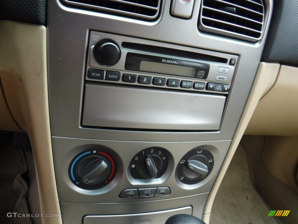 2008 Forester 2.5 X - Aspen White / Desert Beige photo #15