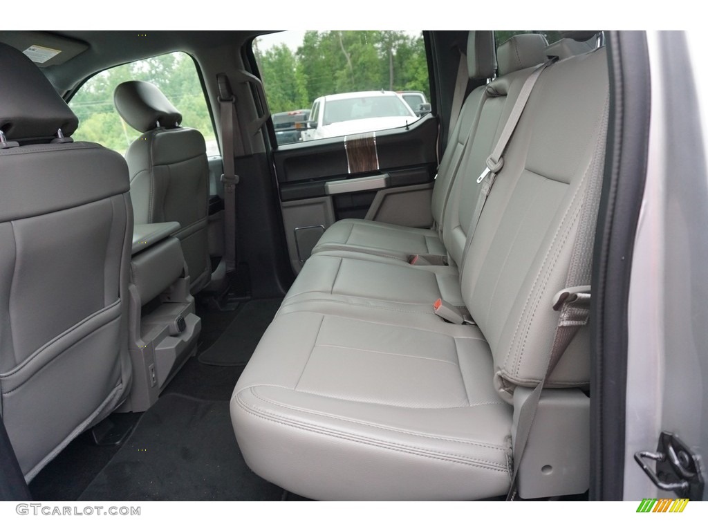 2018 F150 Lariat SuperCrew 4x4 - Ingot Silver / Earth Gray photo #16