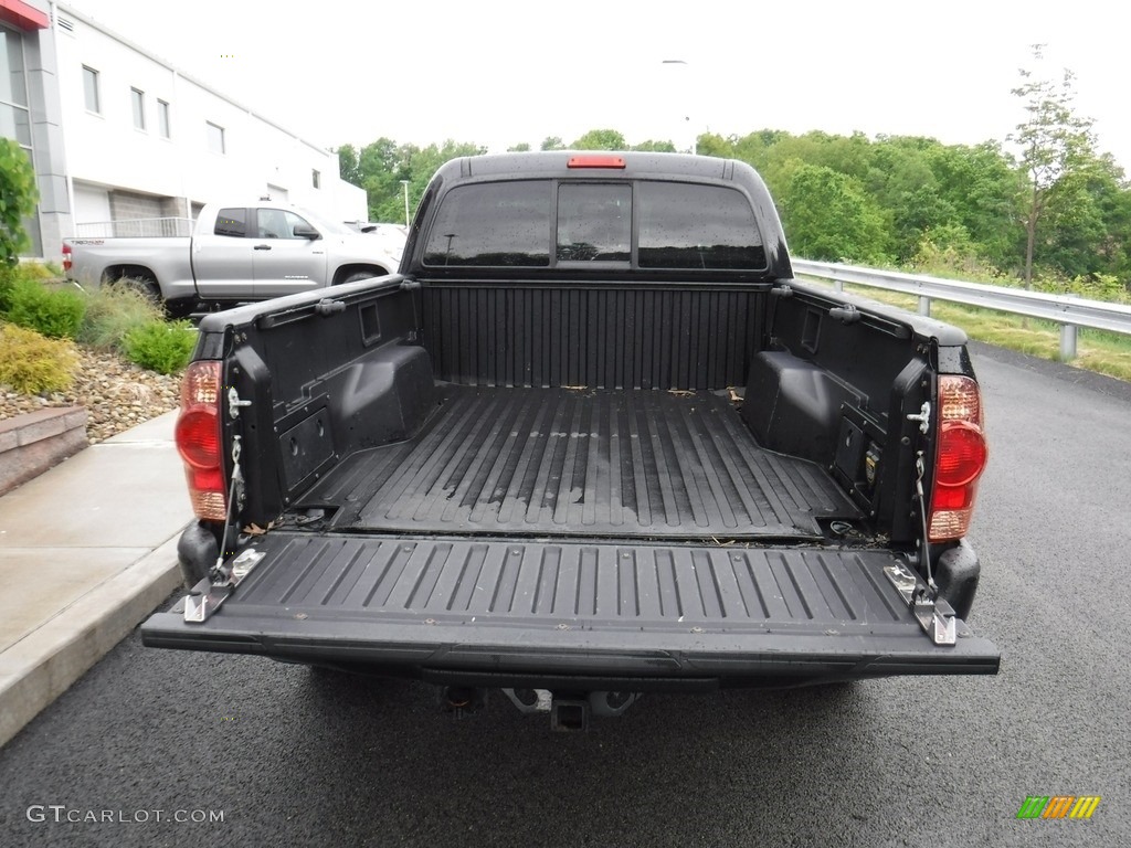 2007 Tacoma V6 TRD Sport Double Cab 4x4 - Black Sand Pearl / Graphite Gray photo #12