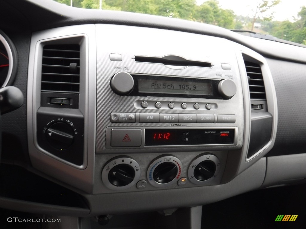 2007 Tacoma V6 TRD Sport Double Cab 4x4 - Black Sand Pearl / Graphite Gray photo #18